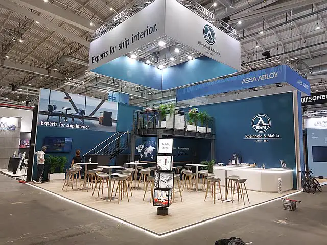 Messestand R&M Group auf der SMM Hamburg